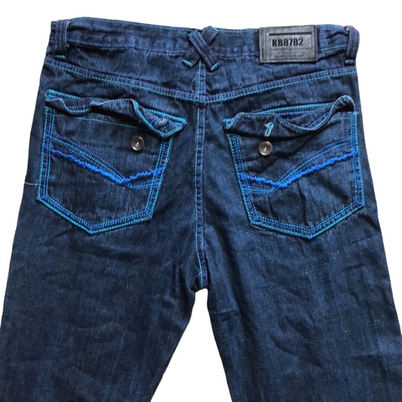 KB8782 Men’s jeans size 36, 100% cotton great condition vintage zero flaws nice! - Picture 10 of 14